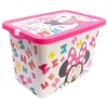 Disney Minnie Edgy Bows műanyag tároló doboz 7 L
