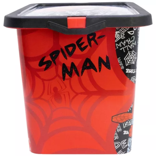 Pókember Urban Web műanyag tároló doboz 7 L