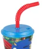 Sonic a sündisznó Adventure szívószálas pohár, műanyag 430 ml
