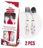 Disney Mickey Fun-Tastic fém evőeszköz készlet - 2 darabos