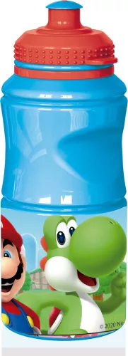 Super Mario Mushroom Kingdom Hold műanyag sportkulacs 380 ml
