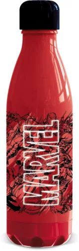 Marvel Red műanyag kulacs csavaros kupakkal 660 ml