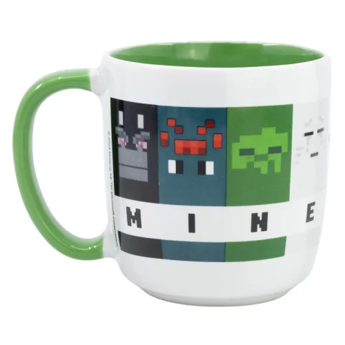Minecraft Elite porcelán bögre 380 ml (13 oz) Díszdobozban