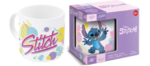 Disney Lilo és Stitch, A csillagkutya Hawaian porcelán bögre 325 ml (11 oz) Díszdobozban