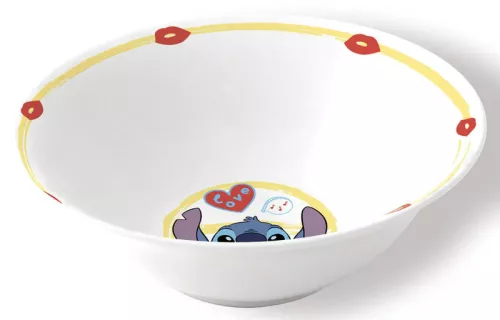 Disney Lilo és Stitch, A csillagkutya Heart porcelán étkészlet Díszdobozban