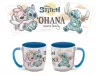 Disney Lilo és Stitch, A csillagkutya Ohana Elite porcelán bögre 380 ml (13 oz) Díszdobozban
