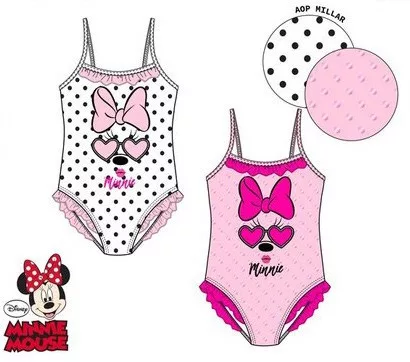 Disney Minnie Polka Splash gyerek fürdőruha, úszó 3 - 8 év / 98 - 128 cm