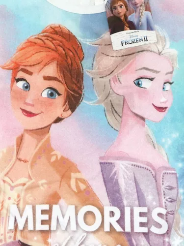 Disney Jégvarázs Memories gyerek rövid pizsama 4 - 8 év / 104 - 128 cm