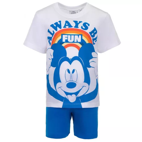 Disney Mickey Be Fun gyerek rövid pizsama 3 - 8 év / 98 - 128 cm