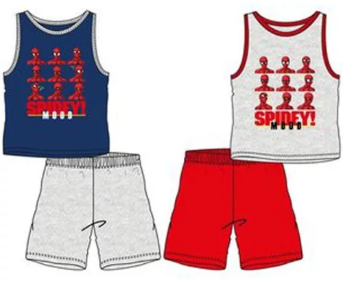 Pókember Mood gyerek rövid pizsama 3 - 8 év / 98 - 128 cm