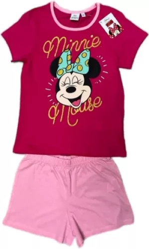 Disney Minnie Laugh gyerek rövid pizsama 3 - 8 év / 98 - 128 cm