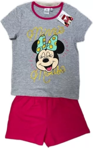 Disney Minnie Laugh gyerek rövid pizsama 3 - 8 év / 98 - 128 cm