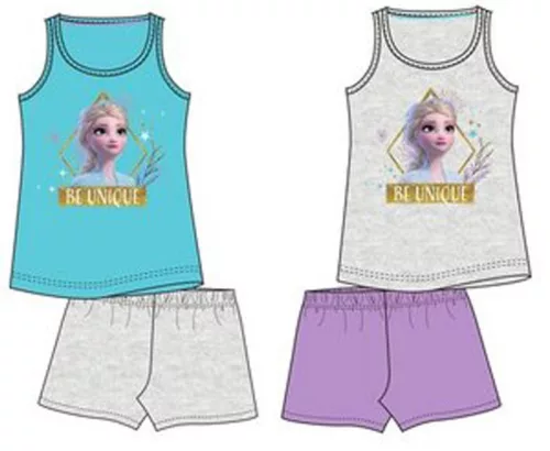 Disney Jégvarázs Be Unique gyerek rövid pizsama 3 - 8 év / 98 - 128 cm