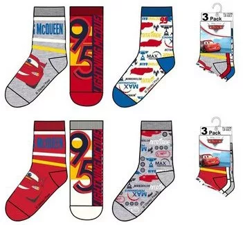 Disney Verdák McQueen 95 gyerek zokni 23-34