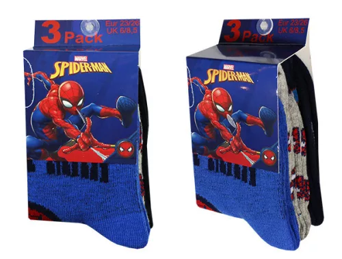 Pókember Hanging gyerek zokni 23-34