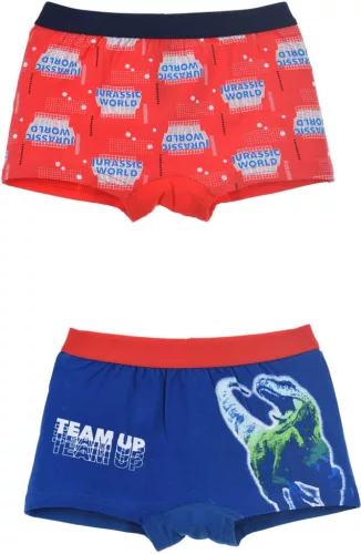 Jurassic World Team Up gyerek boxeralsó 2 darab/csomag 2 - 8 év / 92 - 128 cm