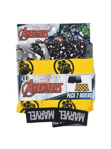 Bosszúállók Saver gyerek boxeralsó 2 darab/csomag 4 - 10 év / 104 - 140 cm