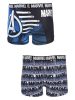 Bosszúállók Captain America Blue férfi boxeralsó 2 darab/csomag (S-XL)
