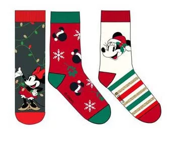 Disney Minnie Skylight Karácsonyi női zokni 36-41