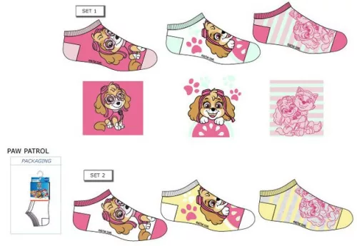 Mancs Őrjárat Fly High gyerek titokzokni 23-34