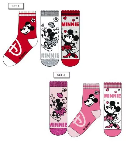 Disney Minnie Fashion gyerek zokni 23-34