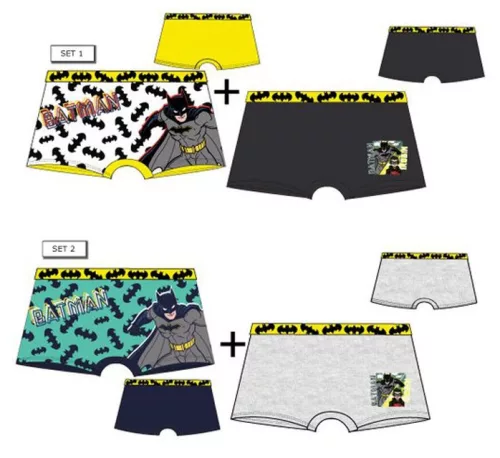 Batman Robin gyerek boxeralsó 2 darab/csomag 3 - 8 év / 98 - 128 cm