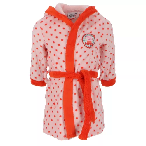 Peppa malac Pink Polka gyerek köntös 3 - 6 év / 98 - 116 cm