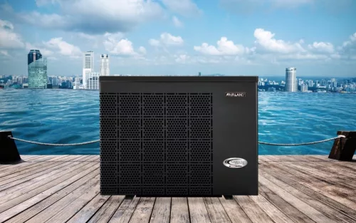 Medence hőszivattyú, Fairland Inverter Plus IPHCR 33, inverteres, Wi-Fi vezérlés, hűtés-fűtés funkció, R32 hűtőközeg, titán hőcserélő, csendes működés, energiatakarékos, 13,0 kW
