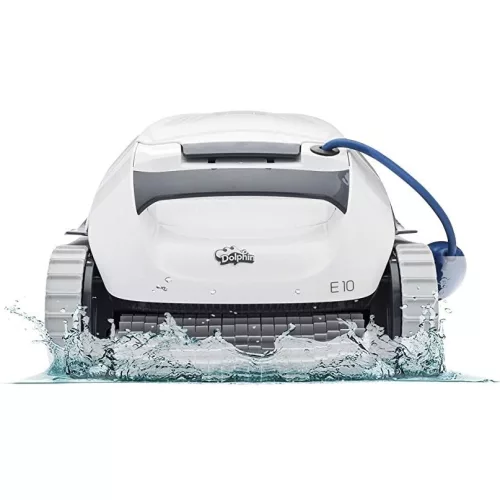 Medencetisztító robot, Dolphin E10, fekete, vezetékes, automata, padló tisztítás