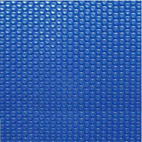 Medence szolártakaró, Blue 250, 4,6 x 8,3 m, kék, UV stabilizált, 250 mikron, ovális, polietilén