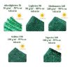 Árnyékoló háló medence fölé, kerítésre, MEDIUMTEX 1x50m zöld 90%-os takarás
