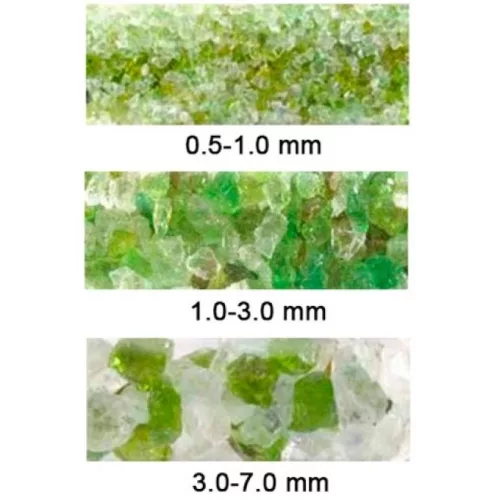 Üveg szűrőtöltet 0.5-1mm szemcseméret 25kg, Poolx (57011)