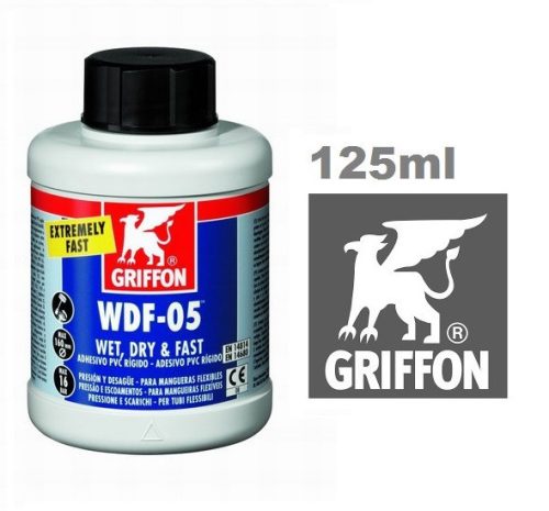 Griffon PVC ragasztó flexi csövekhez WDF-05 125ml