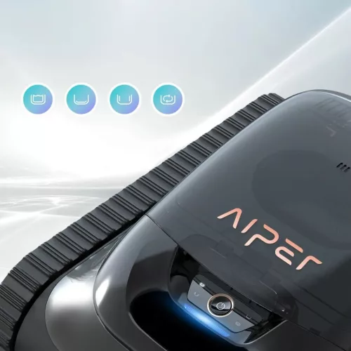 Aiper Scuba S1 akkumulátoros medencetisztító robot, 150 m2, 265 l/perc, szűrőkosár: 3,5 l