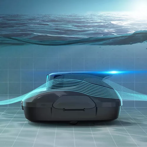 Aiper Scuba SE akkumulátoros medencetisztító robot, 80 m2, 75 l/perc, szűrőkosár: 2 l
