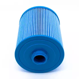   Wellis Szűrőbetét, NEW AKU3001, 17,5 cm magas, 15,2 cm átmérő, 4,5 cm menetes nyak, kék, antimikrobiális)