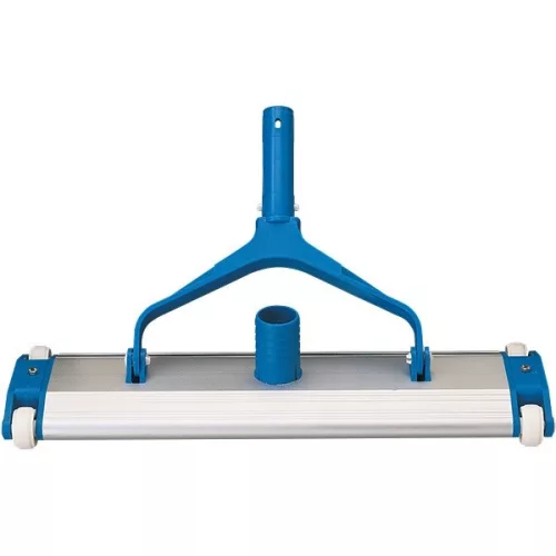 Kézi medence porszívófej, alumínium, 35 cm, ezüst/kék