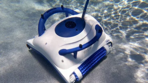 Medencetisztító robot, Dolphin Pool Up CB, vezetékes, automata, padló és fal tisztítás