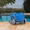 Medencetisztító robot, Dolphin M550, teljes medencetisztítás (padló, fal és vízvonal tisztítás), MyDolphin Plus applikáció vezérlés, Dual Drive navigáció, többrétegű szűrőrendszer, 19 m³/h szívóteljesítmény