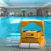 Medencetisztító robot, Dolphin Wave 100 CB, teljes medencetisztítás (padló, fal és vízvonal tisztítás), távirányítás, finom és ultrafinom szűrőrendszer, 4/6/8 órás ciklusidő, Caddy tartozék