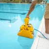 Medencetisztító robot, Dolphin Wave 100 CB, teljes medencetisztítás (padló, fal és vízvonal tisztítás), távirányítás, finom és ultrafinom szűrőrendszer, 4/6/8 órás ciklusidő, Caddy tartozék