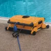 Medencetisztító robot, Dolphin Wave 300XL, padlótisztítás, MMI vezérlés, háromszintű zsákos szűrőrendszer, 1–8 órás ciklusidő, nagy teljesítményű közületi kivitel, Caddy tartozékkal