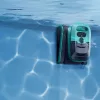 Medencetisztító robot, Niya Tracker 55 EU, fekete, akkumulátoros, vezeték nélküli, automata, padló és fal tisztítás, vízvonal tisztítás