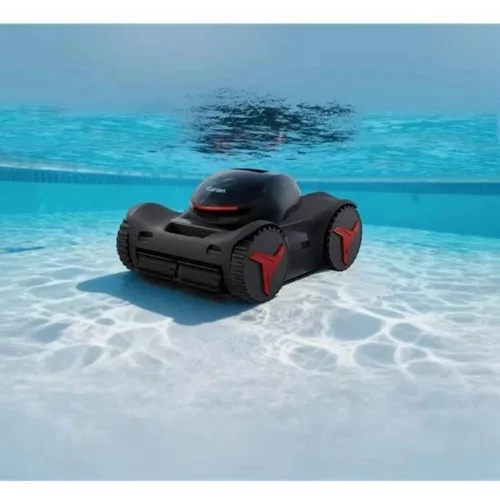 Medencetisztító robot, Fairland iGarden M1-80, akkumulátoros, vezeték nélküli, padló-, fal-, vízvonal tisztítási módok, szűrőkosárral, dupla szűrés, applikáció vezérlés