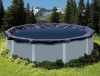Téli védőtakaró, Deluxe PE, kör fémpalástos medencékhez, D5.4 m, kék