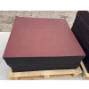 Gumilap medence alá, Poolx Safety, 100×100×3 cm, 31kg/m2, vörös, csúszáscsökkentő, ütéscsillapító, időjárásálló, esésvédő, kertbe, játszótérre