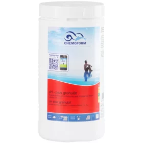   Medence pH emelő granulátum, Chemoform 0802 pH Plus, fehér, 1 kg, kloridmentes, gyorsan oldódó, hosszú távú hatás