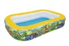 BESTWAY, 91008, Mickey Mouse, felfújható gyermekmedence, 2,62 x 1,75 x 0,51 m