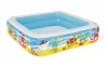BESTWAY, 52192 medence, Coral reef, felfújható gyermekmedence tetővel, 1,47 x 1,47 x 1,22 m