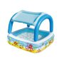 BESTWAY, 52192 medence, Coral reef, felfújható gyermekmedence tetővel, 1,47 x 1,47 x 1,22 m